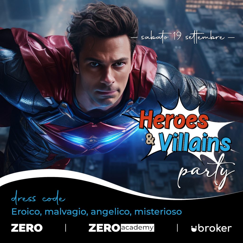 Heroes & Villains Party Zero Academy
