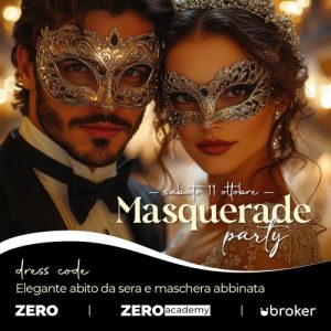 Masquerade Party Zero Academy - ottobre 2025