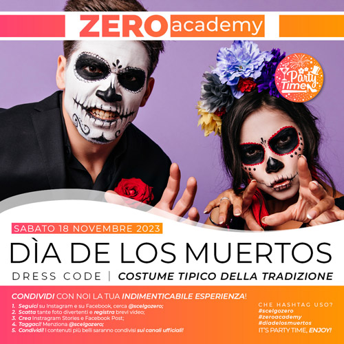 Dìa de los muertos Party Zero Academy